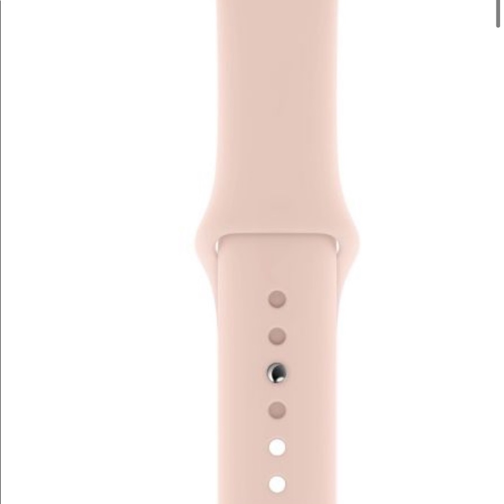 Pink APPLE wristband